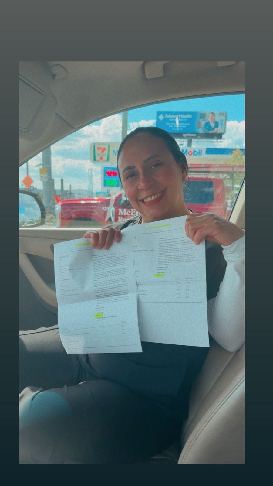 Estudiante con puntaje perfecto CNA